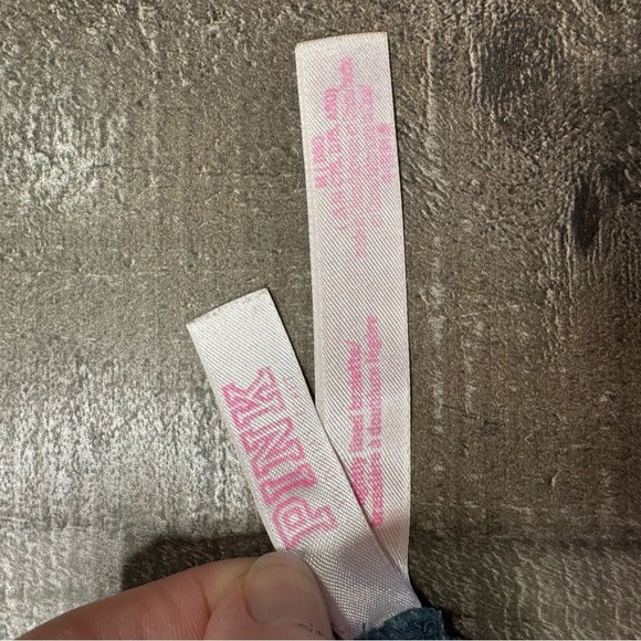 PINK Victoria's Secret Blue/Teal Bralette Medium - Picture 8 of 9